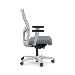 HON Office Chairs<Ignition 2.0 ReActiv Fabric Swivel Task Chair, Basalt/Designer White (HIWMRAKD.Y2.A.H.DWR.APX25.DW.SB.DWX)