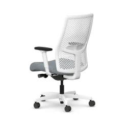HON Office Chairs<Ignition 2.0 ReActiv Fabric Swivel Task Chair, Basalt/Designer White (HIWMRAKD.Y2.A.H.DWR.APX25.DW.SB.DWX)