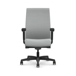 HON Ergonomic Chairs<Ignition 2.0 Vinyl Swivel Task Chair, Flint/Black (HIWMUKD.Y2.A.H.SX39.NL.SB.T)