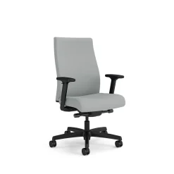 HON Ergonomic Chairs<Ignition 2.0 Vinyl Swivel Task Chair, Flint/Black (HIWMUKD.Y2.A.H.SX39.NL.SB.T)