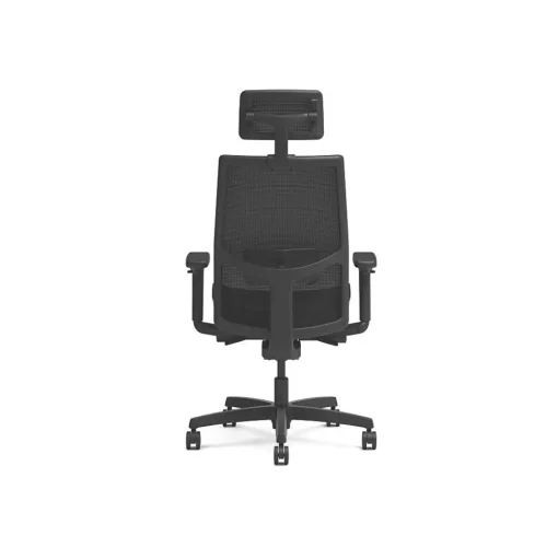 HON Office Chairs<Ignition Mesh Swivel Task Chair, Black (HIWMMSKD.S2.A.H.IM.IMS.BL.SB.T.HR)