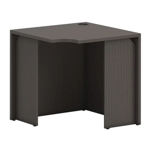 HON Corner Desks<Mod 30" Corner Desk Shell, Slate Teak (HLPLCS30.LSL1)