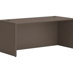 HON Office Desks<Mod 72" Desk Shell, Slate Teak (HLPLDS7236.LSL1)
