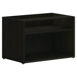 HON Storage Cabinets<Mod 21" Low Open Storage Credenza with 2 Shelves, Java Oak (HLPLCL3020S.LJA1)