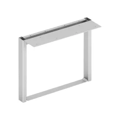 HON Storage Cabinets<Mod 10.5" Metal Overhead Support Leg, Silver (HLPLOS10.SLVR)