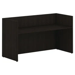 HON Office Desks<Mod 72" Reception Desk Shell, Java Oak (HLPLRCPNDS7230.LJA1)