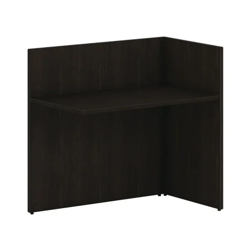 HON Computer Desks<Mod 42" Reception Return Shell Desk, Java Oak (HLPLRCPNRS4225.LJA1)