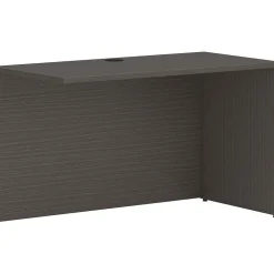 HON Computer Desks<Mod 48" Return Shell, Slate Teak (HLPLRS4824LSL1)