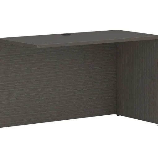 HON Computer Desks<Mod 48" Return Shell, Slate Teak (HLPLRS4824LSL1)