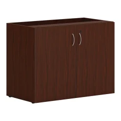 HON Storage Cabinets<Mod 29" Storage Cabinet with 1 Shelf, Traditional Mahogany (HLPLSC3620.LTM1)