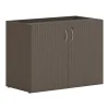 HON Storage Cabinets<Mod 29" Storage Cabinet with 1 Shelf, Slate Teak (HLPLSC3620.LSL1)