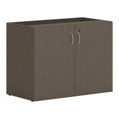 HON Storage Cabinets<Mod 29" Storage Cabinet with 1 Shelf, Slate Teak (HLPLSC3620.LSL1)