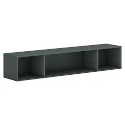 HON Storage Cabinets<Mod 13.5" Wall Cabinet with 1 Shelf, Slate Teak (HLPLWMH72.LSL1)
