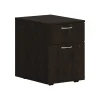 HON File Cabinets<Mod 2-Drawer Vertical File Cabinet, Mobile Pedestal, Letter/Legal, Java Oak, 20" (HLPLPMBF.LJA1)