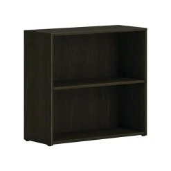HON Bookcases<Mod 29"H 2-Shelf Bookcase, Java Oak (HLPLBC3013B2.LJA1)