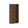 HON Bookcases<Mod 65"H 5-Shelf Bookcase, Sepia Walnut (HLPLBC3013B5.LSE1)