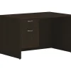 HON Computer Desks<Mod 48"W Computer Desk, Java Oak (HLPLDS48HBFJA1)