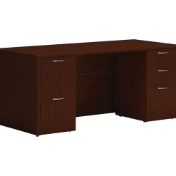 HON Computer Desks<Mod 66"W Computer Desk, (HLPLDS66PSTM1)