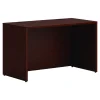 HON Office Desks<Mod 48"W Credenza Desk Shell, Traditional Mahogany (HLPLCS4824.LTM1)
