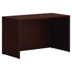 HON Office Desks<Mod 48"W Credenza Desk Shell, Traditional Mahogany (HLPLCS4824.LTM1)