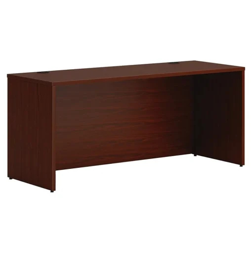 HON Office Desks<Mod 66"W Credenza Shell, Traditional Mahogany (HLPLCS6624.LTM1)