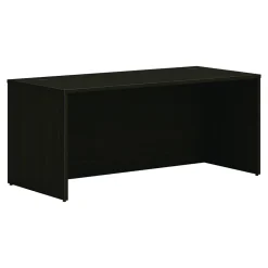 HON Office Desks<Mod 66"W Desk Shell, Java Oak (HLPLDS6630.LJA1)