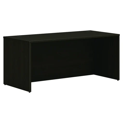 HON Office Desks<Mod 66"W Desk Shell, Java Oak (HLPLDS6630.LJA1)