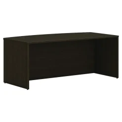 HON Office Desks<Mod 72"W Desk Shell, Java Oak (HLPLDS7236B.LJA1)