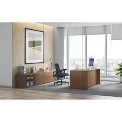 HON Office Desks<Mod 72"W Double-Pedestal Desk, (HLPLDS72PSSE1)