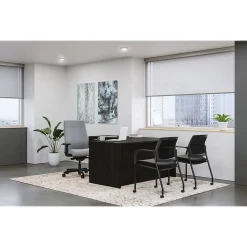 HON L-Desks<Mod 60"W L-Shaped Double-Pedestal Desk, (HLPL6072LDESK2BBFJA1)