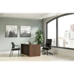HON Computer Desks<Mod 60"W x 30"D Single-Pedestal Desk, (HLPLDS60PSSE1)