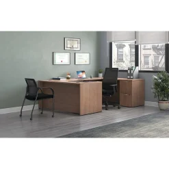 HON Computer Desks<Mod 66"W x 96"D U-Shaped Computer Desk with 2 Support Pedestals, (HLPL6696UDESKSE1)