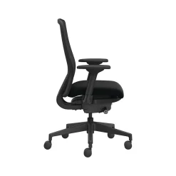 HON Office Chairs<Nucleus Ergonomic Fabric/Mesh Swivel Task Chair, Black (HNR1KD.Y2.STC.A.H.IM.CU10.BL.SB.T)