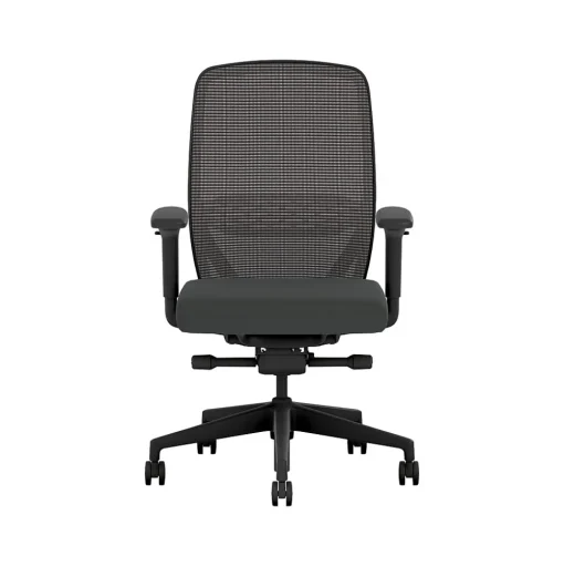 HON Office Chairs<Nucleus Fabric/Mesh Swivel Task Chair, Black (HNR1KD.Y2.STC.A.H.IM.UR10.BL.SB.T)