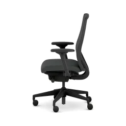 HON Office Chairs<Nucleus Fabric/Mesh Swivel Task Chair, Black (HNR1KD.Y2.STC.A.H.IM.UR10.BL.SB.T)