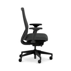 HON Office Chairs<Nucleus Fabric/Mesh Swivel Task Chair, Black (HNR1KD.Y2.STC.A.H.IM.UR10.BL.SB.T)