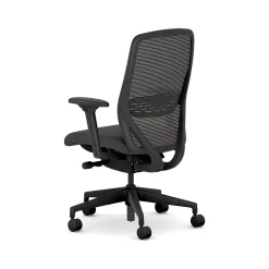 HON Office Chairs<Nucleus Fabric/Mesh Swivel Task Chair, Black (HNR1KD.Y2.STC.A.H.IM.UR10.BL.SB.T)