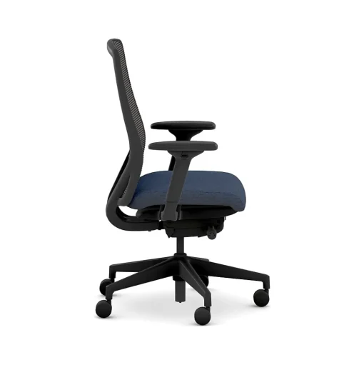 HON Office Chairs<Nucleus Fabric/Mesh Swivel Task Chair, Navy/Black (HNR1KD.Y2.STC.A.H.IM.APX13.BL.SB.T)