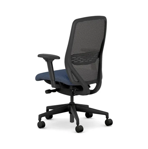 HON Office Chairs<Nucleus Fabric/Mesh Swivel Task Chair, Navy/Black (HNR1KD.Y2.STC.A.H.IM.APX13.BL.SB.T)