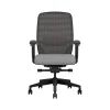HON Office Chairs<Nucleus Fabric/Mesh Swivel Task Chair, Frost/Black (HNR1KD.Y2.STC.A.H.IM.CU22.BL.SB.T)