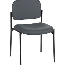 HON Folding & Stacking<Scatter Fabric Stacking Guest Chair, Charcoal (BSXVL606VA19)
