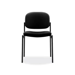 HON Folding & Stacking<Scatter Fabric Stacking Guest Chair, Black (BSXVL606VA10)