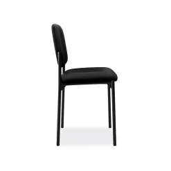 HON Folding & Stacking<Scatter Fabric Stacking Guest Chair, Black (BSXVL606VA10)