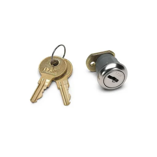HON File Cabinets<Vertical File Accessory Lock Core Kit, Chrome (F24)