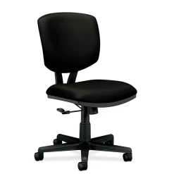 HON Office Chairs<Volt 5700 Series Polyester Task Chair, Black (5701GA10T)