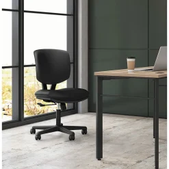 HON Office Chairs<Volt 5700 Series Polyester Task Chair, Black (5701GA10T)