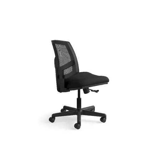 HON Office Chairs<Volt Mesh Back Fabric Task Chair, Black (H5711.GA10.T)