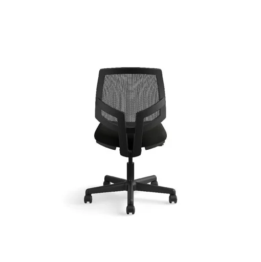 HON Office Chairs<Volt Mesh Back Leather Computer and Desk Chair, Black (H5711.SB11.T)