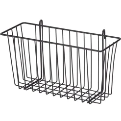 Honey-Can-Do Shelving<Honey Can Do Basket 13-3/8", Black ( SHF-04052 )