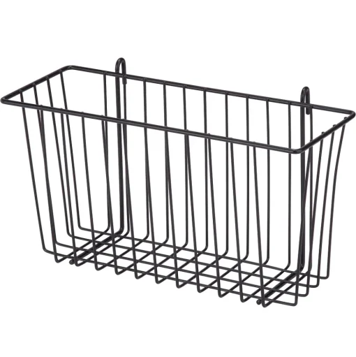 Honey-Can-Do Shelving<Honey Can Do Basket 13-3/8", Black ( SHF-04052 )